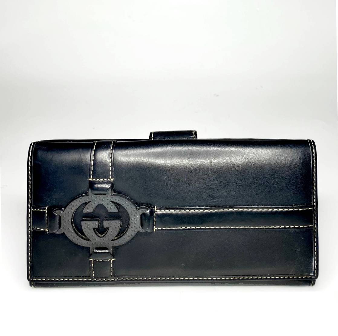 2000s Tom Ford for Gucci Black Leather Wallet - STYLE - CHNGR