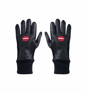2000s Gucci Black Leather Gloves - style - CHNGR