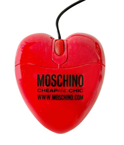 2000s Moschino Heart shape Computer Mouse - style - CHNGR