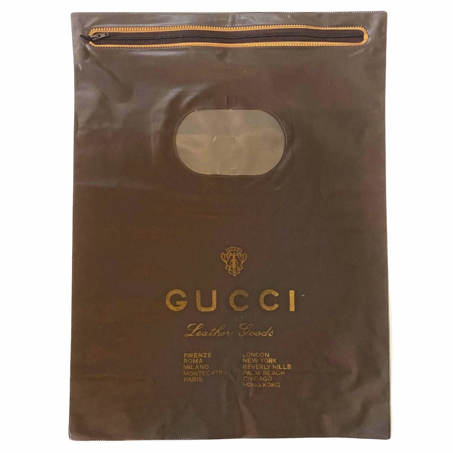 1960s Gucci Travel Dust Cover Bag - style - CHNGR