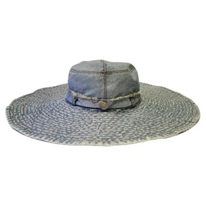 2000s CHRISTIAN DIOR DENIM SUN HAT - style - CHNGR