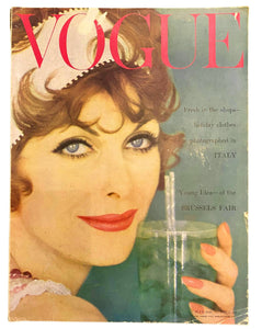 1958 Vogue Magazine - "Fresh In the Shops, Italy " - style - CHNGR